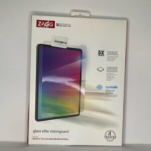 ZAGG Glass Elite Visiongaurd Screen Protector for iPad Pro 12.9” (3rd - 6th Gen)